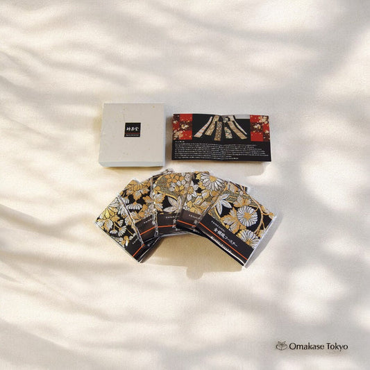 Japanese Kimono-Style Coaster Set