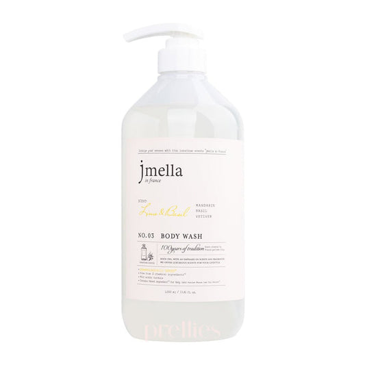 jmella Luxurious Fragrance Body Wash - 03 Lime & Basil 1000ml