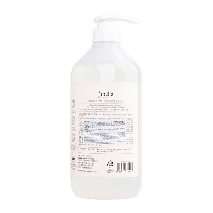 jmella Luxurious Fragrance Body Wash - 03 Lime & Basil 1000ml