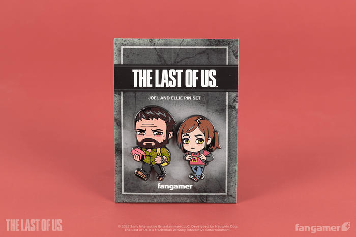 Joel and Ellie Pin Set
