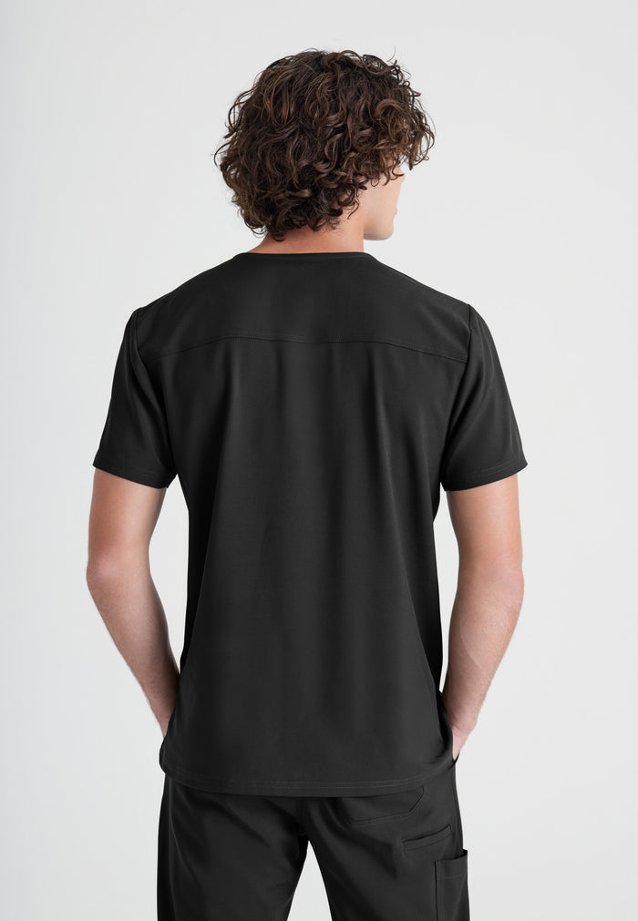 Journey Top - Black - Grey's Anatomy Scrubs