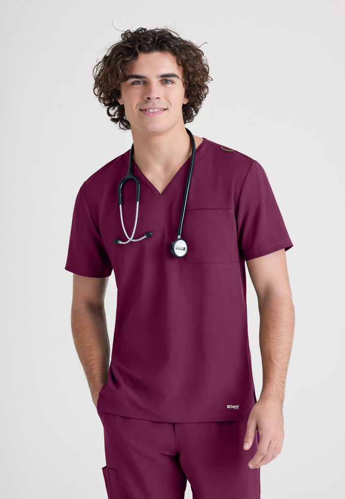 Journey Top - Wine - Grey's Anatomy Scrubs