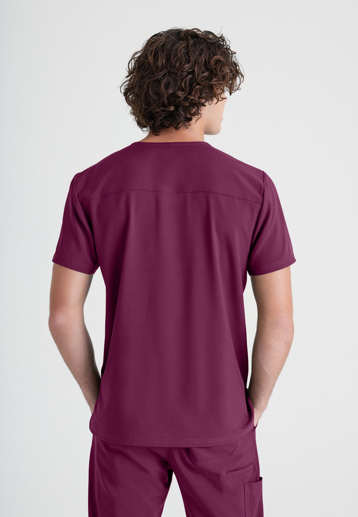 Journey Top - Wine - Grey's Anatomy Scrubs