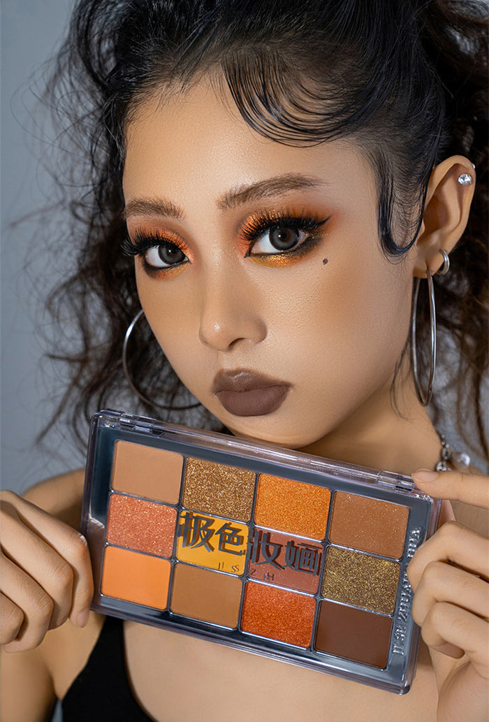 JSZH Brilliant Galaxy Matte & Pearlescent Eyeshadow Palette T4209