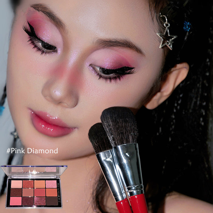 JSZH Brilliant Galaxy Matte & Pearlescent Eyeshadow Palette T4209
