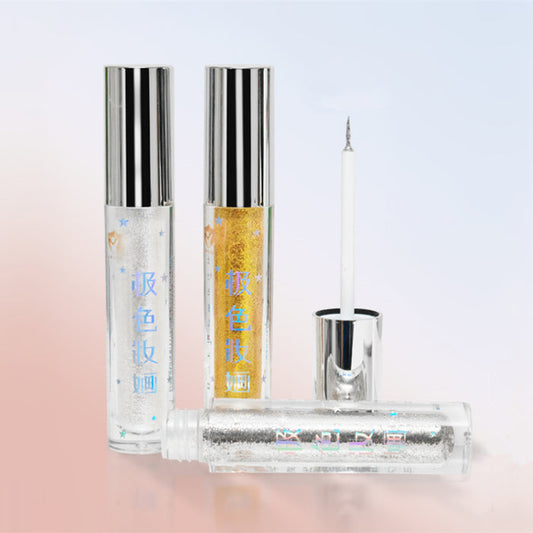 JSZH Diamond Holographic Glitter Liquid Eyeliner Pen T4238