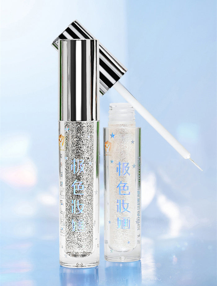 JSZH Diamond Holographic Glitter Liquid Eyeliner Pen T4238