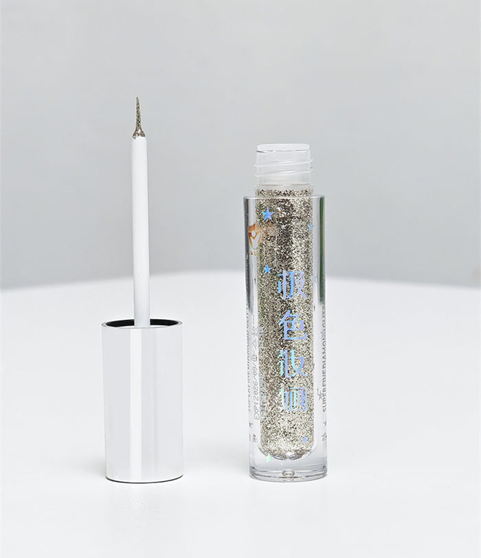 JSZH Diamond Holographic Glitter Liquid Eyeliner Pen T4238