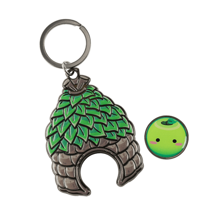 Junimo Hut Token Keychain