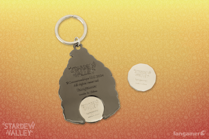 Junimo Hut Token Keychain