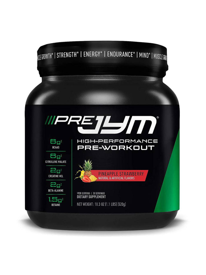 JYM Pre JYM Pre Workout Pineapple Strawberry Powder (520 g)
