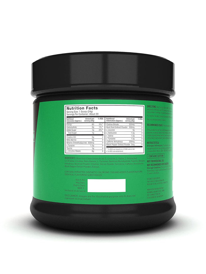 JYM Pre JYM Pre Workout Tangerine Powder (500 g)