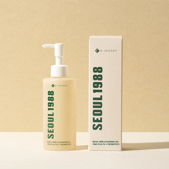 K-SECRET Seoul 1988 Pine Cica 1% + Probiotics - valomasis veido aliejus