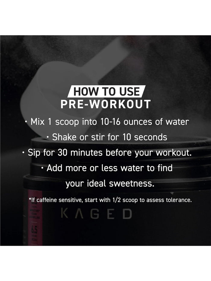 Kaged Pre-Workout Fruit Punch Powder (568 g)