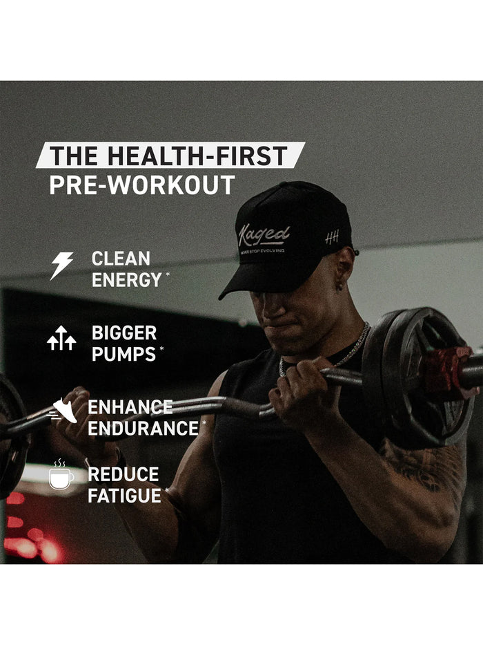 Kaged Pre-Workout Fruit Punch Powder (568 g)
