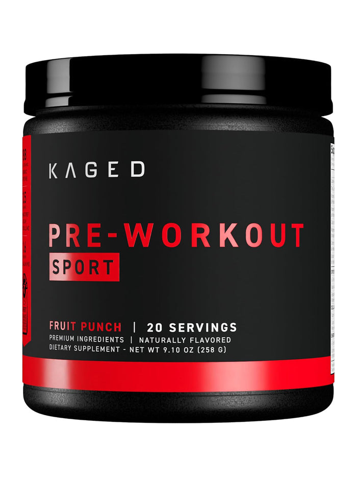 Kaged Pre-Workout Sport Fruit Punch Powder (258 g)