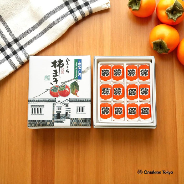 Kaki Maki Dried Persimmons Hoshi Gaki 12 pieces