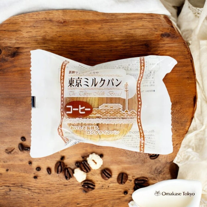 Kanda Satsukido Japenese bread Tokyo Milk Bread Coffee Flavor (12 Pieces)