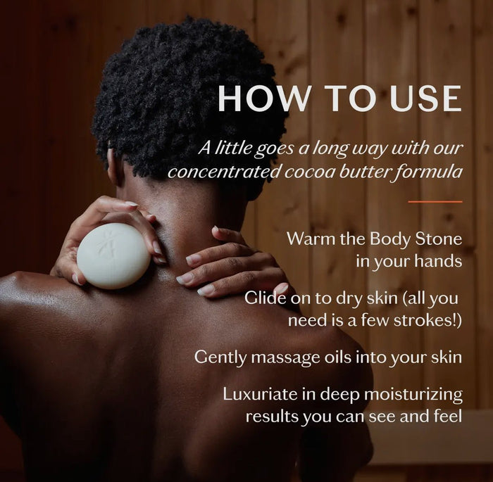 Kate McLeod | Naked Stone | Deep Moisturizing Lotion Bar - Aesthetics By Kell