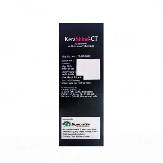 Kerashine-CT Medicated Anti-Dandruff Shampoo