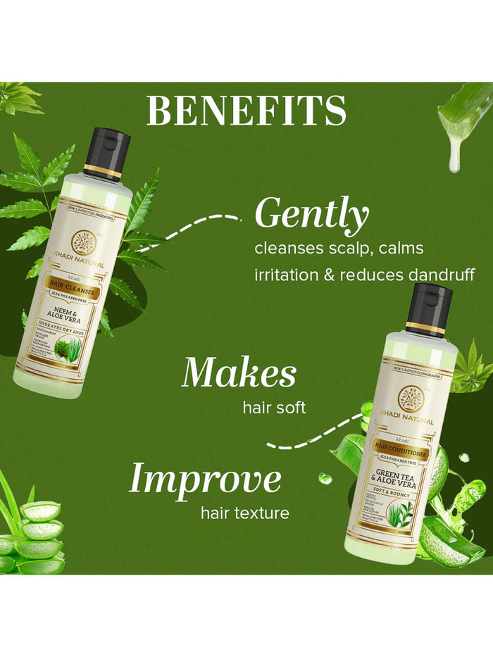 Khadi Natural Aloe Intense Cleanse Pack (420ml)