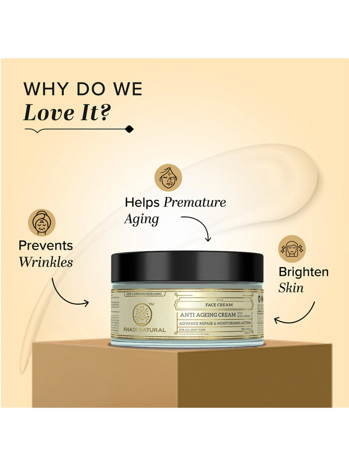 Khadi Natural Anti Ageing Cream (50g)