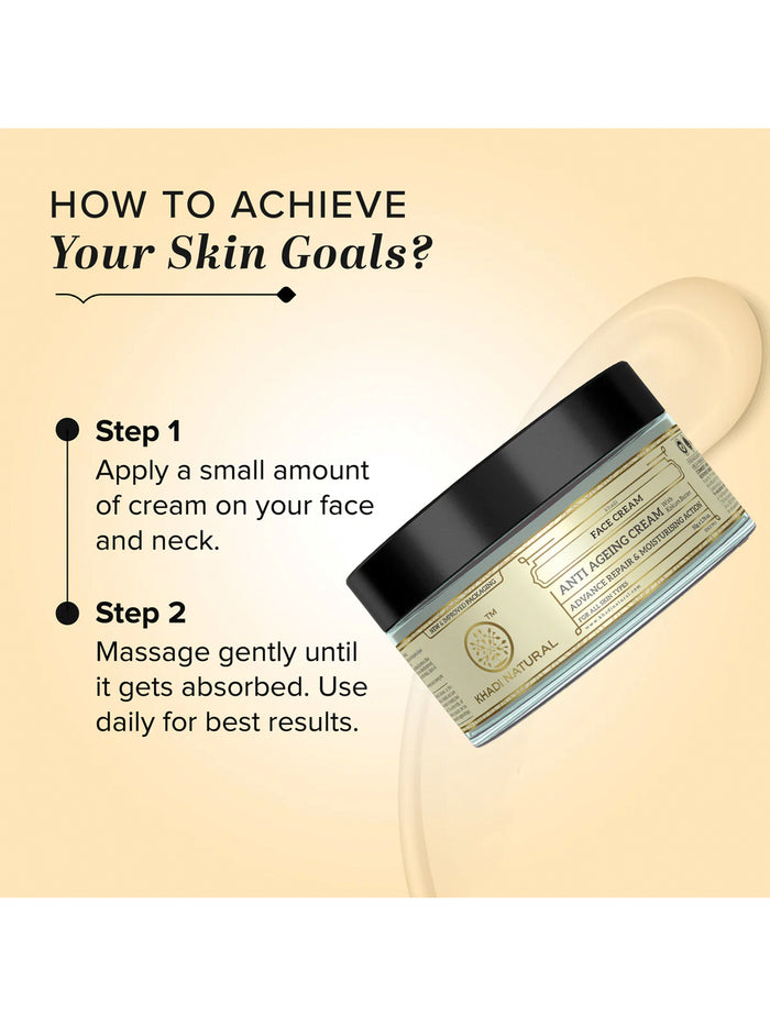 Khadi Natural Anti Ageing Cream (50g)