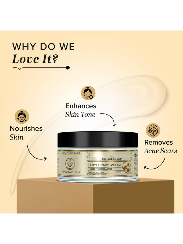 Khadi Natural Anti Blemish Cream (50g)