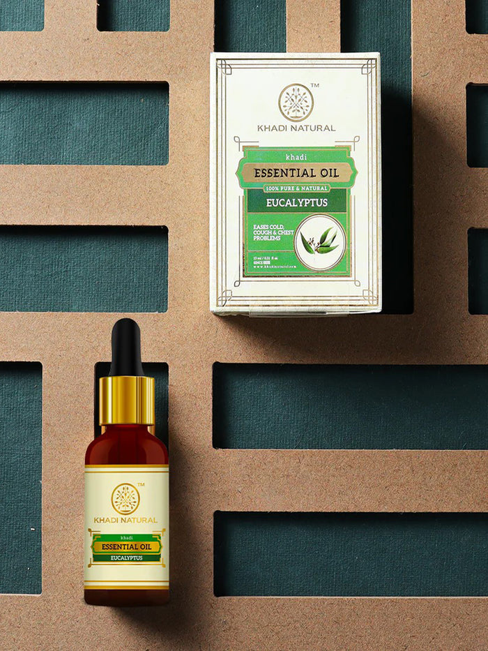 Khadi Natural Eucalyptus Essential Oil (15ml)