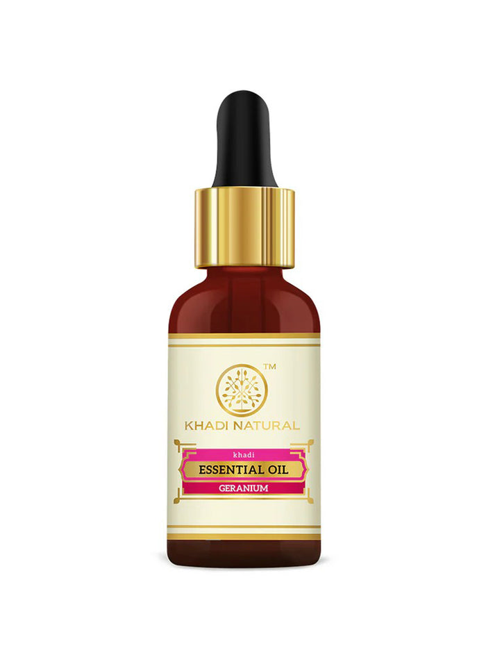 Khadi Natural Geranium Essential Oil (15ml)