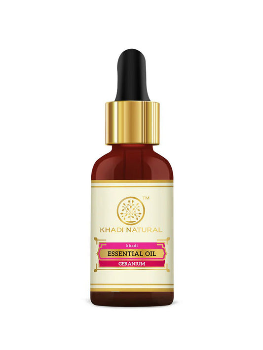 Khadi Natural Geranium Essential Oil (15ml)
