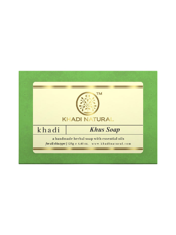 Khadi Natural Khus Soap (125g)