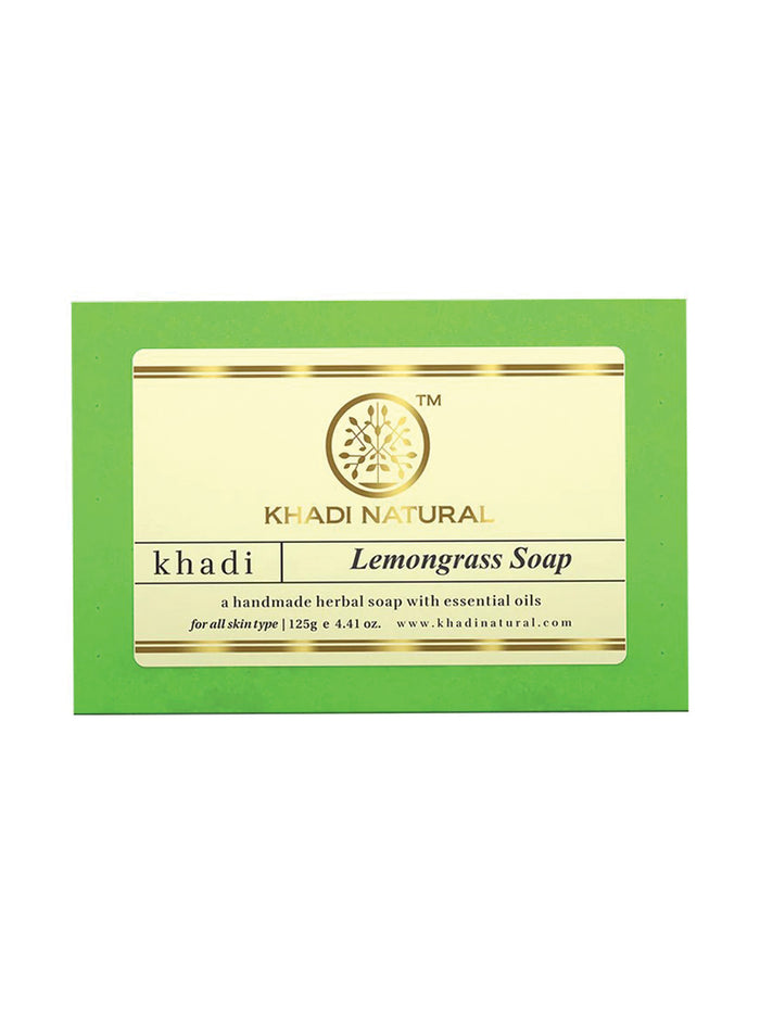 Khadi Natural Lemongrass Soap (125g)