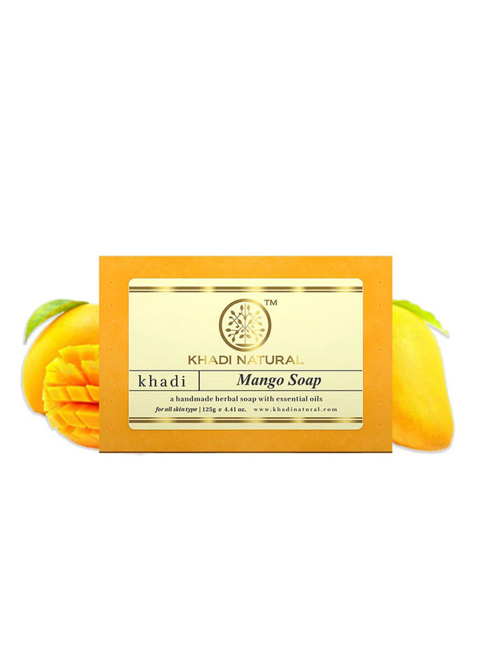 Khadi Natural Mango Soap (125g)