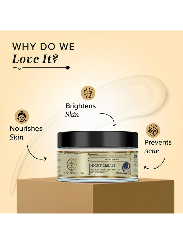 Khadi Natural Night Cream (50g)