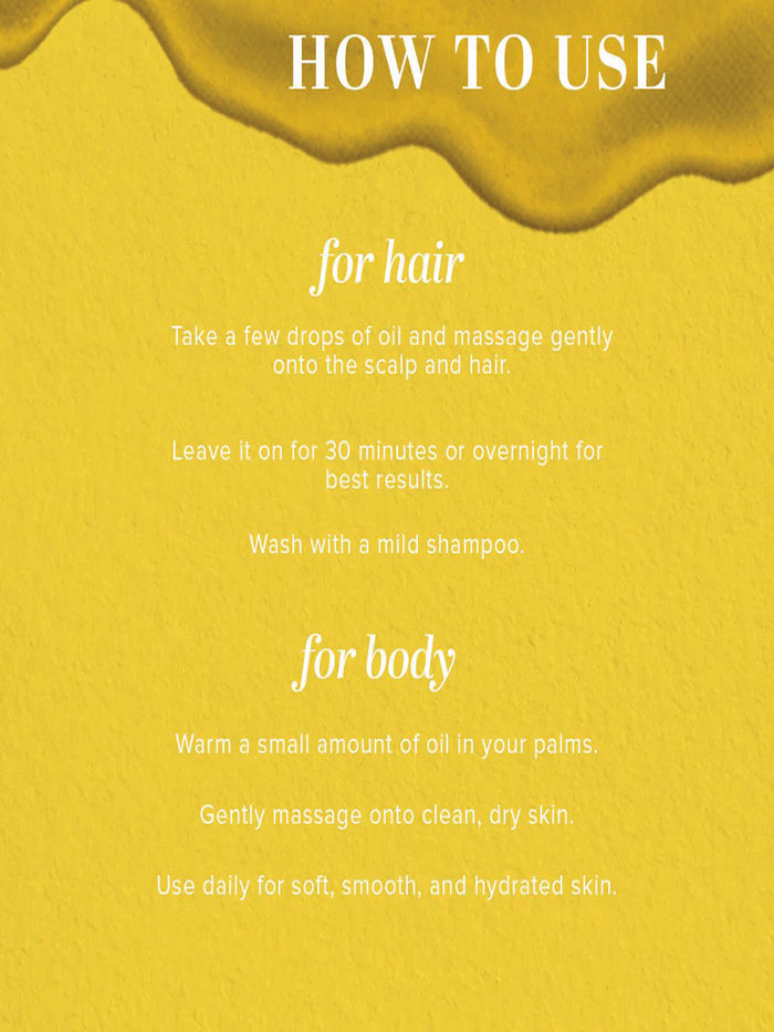 Khadi Natural Olive Hair & Body Oil (100ml)
