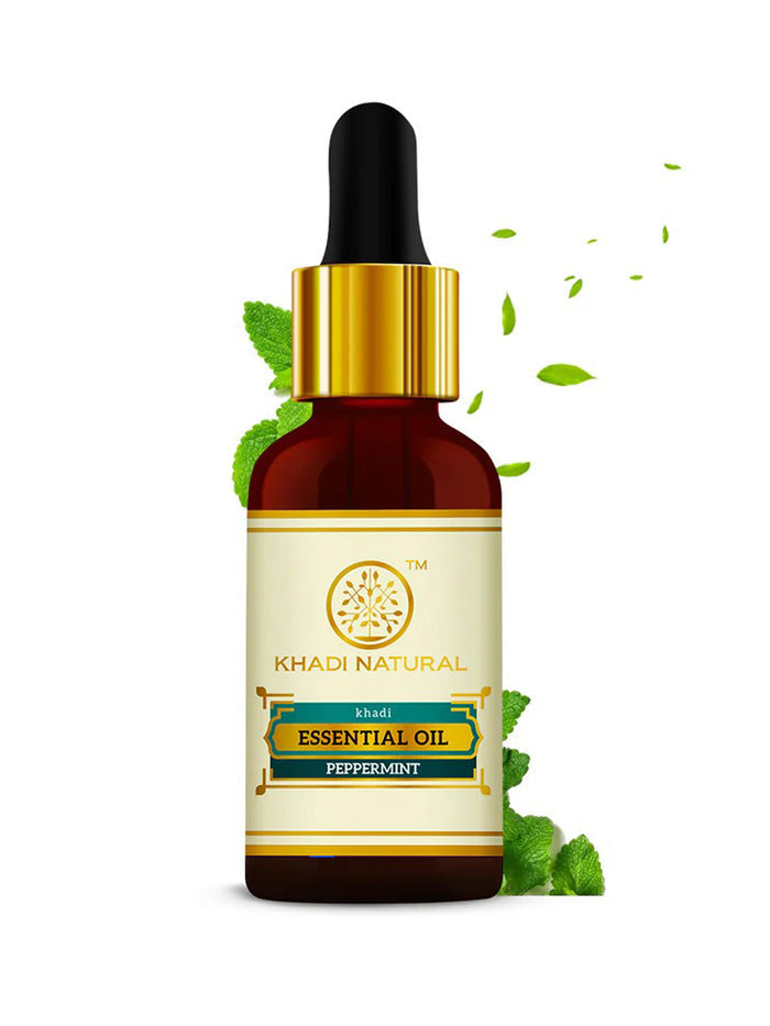 Khadi Natural Peppermint Essential Oil (15ml)