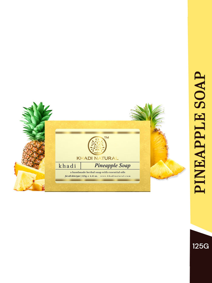 Khadi Natural Pineapple Soap (125g)