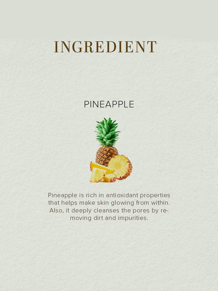 Khadi Natural Pineapple Soap (125g)