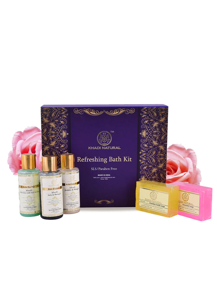 Khadi Natural Refreshing Bath Kit