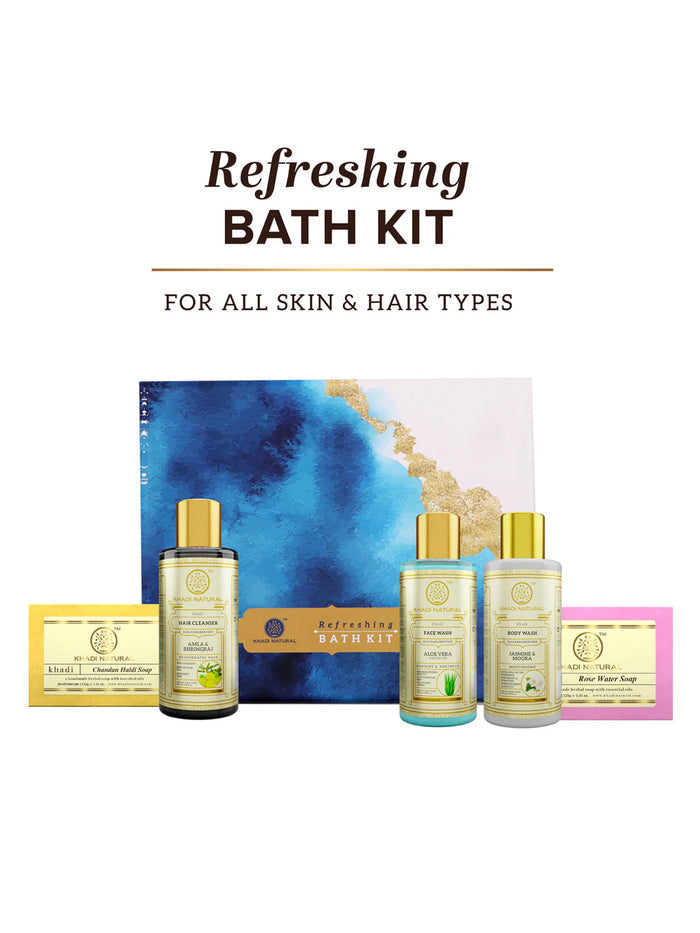 Khadi Natural Refreshing Bath Kit
