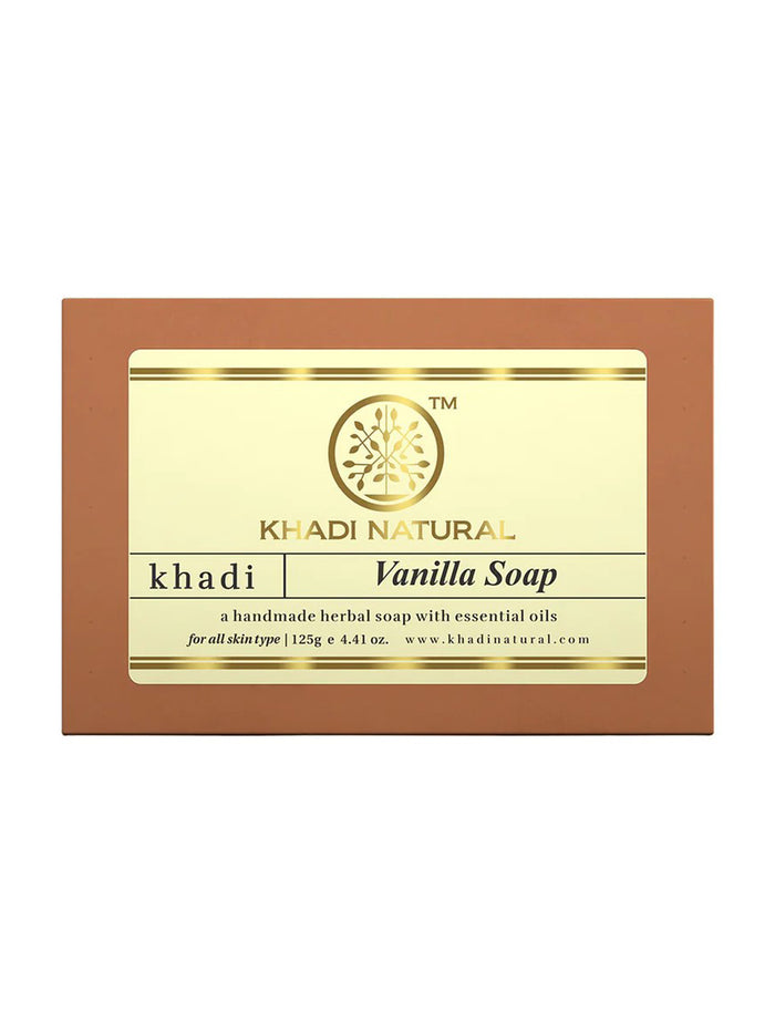 Khadi Natural Vanilla Soap (125g)