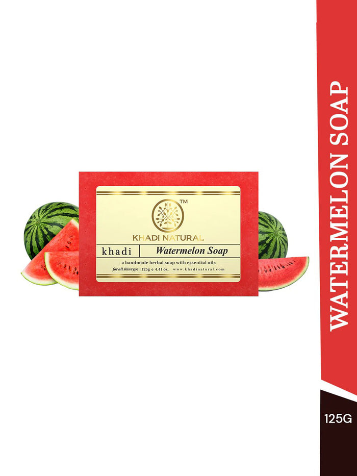 Khadi Natural Watermelon Soap (125g)