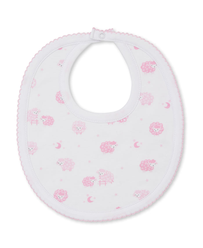 Kissy Kissy - Bib - Baa Baa Sheep Pink