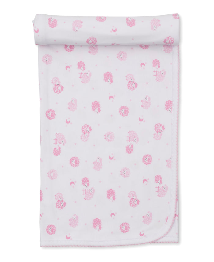 Kissy Kissy - Blanket - Baa Baa Sheep Pink