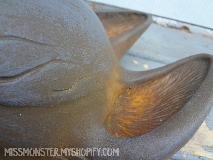 KITSUNE CAST RESIN MASK- METAL EDITION