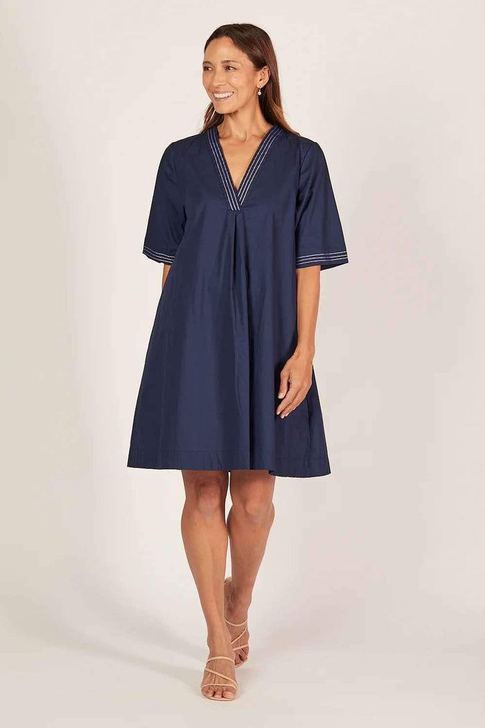 Kora poplin dress