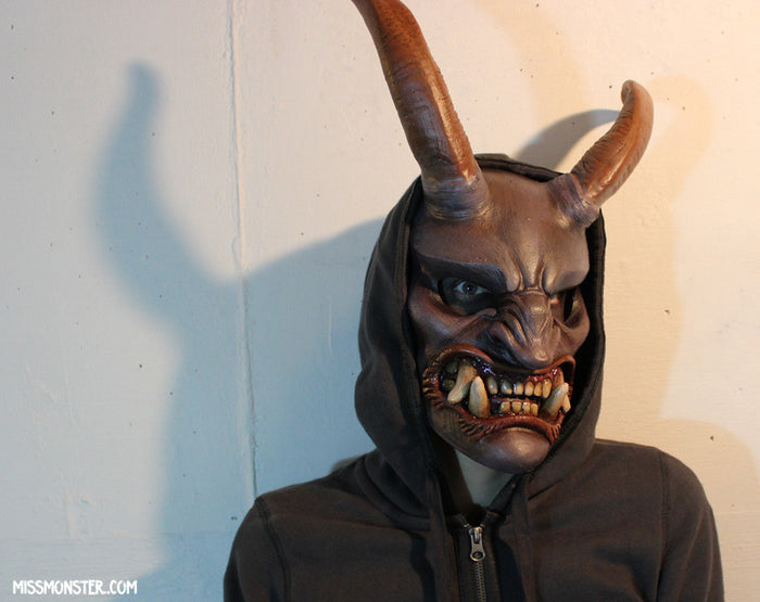 KRAMPUS DIY MASK- ROUND 2