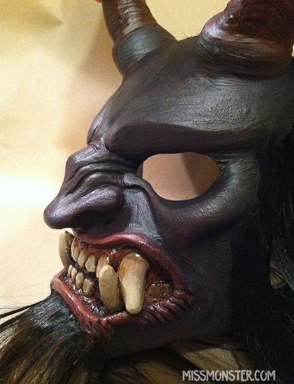 KRAMPUS MASK- FINISHED