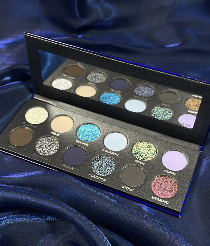 KRYPTEIN COSMETICS ATLANTIS 12-Color Chameleon Eyeshadow Palette T4214